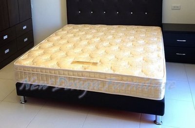 【N D Furniture】台南在地家具-經典六環彈簧床墊加強護背床墊5尺雙人