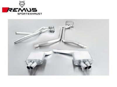 【Power Parts】REMUS 中尾段(含觸媒段) AUDI B8 RS4 2013-
