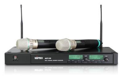 【金聲樂器】MIPRO ACT-35B 雙頻道自動選訊無限麥頻 無線麥克風