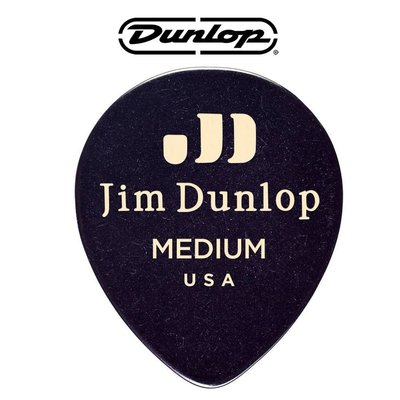 小叮噹的店-PICK 彈片 美國Dunlop 485R03 黑色 Tear Drop