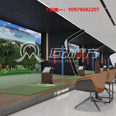 推桿練習器韓國高爾夫練習模擬器室內辦公家庭虛擬打擊籠果嶺室內體育設備器