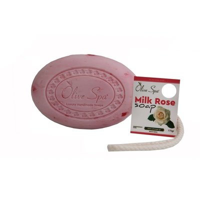 Olive Spa玫瑰牛奶香氛手工橄欖皂 Hand Made Soap Milk & Rose