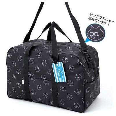 ☆Juicy☆日本雜誌附錄 Ne-net 黑貓 貓咪 托特包 手提包 波士頓包 旅行袋 運動包 側背包+ 票夾 卡套
