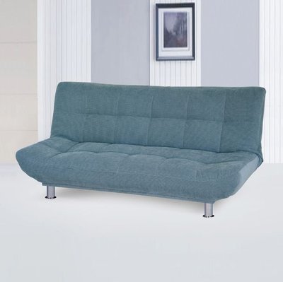 【KA50-3】204-2灰藍色沙發床