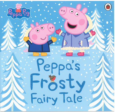 ＊小貝比的家＊PEPPA'S FROSTY FAIRY TALE/PEPPA PIG/平裝/3~6歲/聖誕節