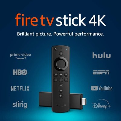 【Amazon Fire TV Stick 4K 智慧多媒體電視棒】Alexa