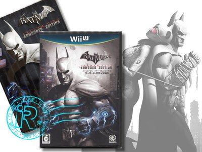 【典藏鐵盒版】WiiU 特價優惠 全新現貨 Wii U 蝙蝠俠：阿卡漢城市 武裝版 純日版【一樂電玩】