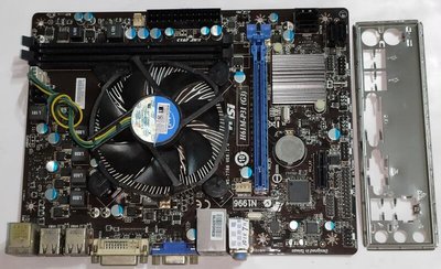 微星H61M-P31(G3)主機板+Intel Pentium G-2020或G850任選