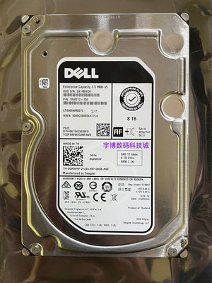 DELL 8T 7.2K 3.5 SAS MD3200 MD3220I MD3260 MD3260I 存儲硬碟