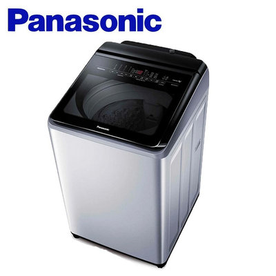Panasonic國際 19公斤 直立式溫水洗衣機(炫銀灰) *NA-V190LM-L*