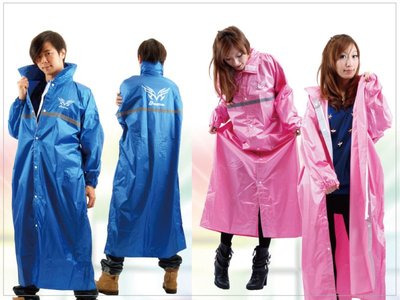 【Yellow Fox】尊爵型 尼龍雨衣 / 全開式雨衣 / 一件式雨衣 (R007-6)