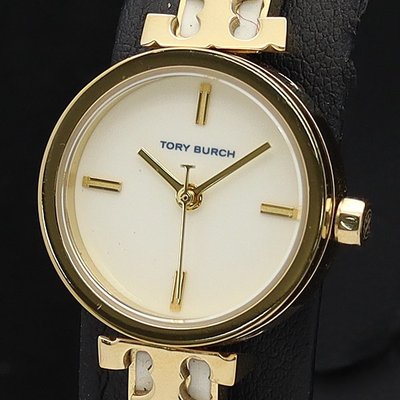 【精品廉售/手錶】Tory Burch特殊錶鍊設計 石英女腕錶* TBW1402*美品/英倫淑女風*英國精品