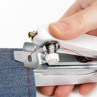 便攜式手動迷你微型縫紉機家用手持簡易縫衣服機子袖珍小型裁縫機