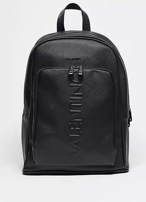 代購Valentino Bags Fetch embossed vertical logo都會型男設計感時尚後背包