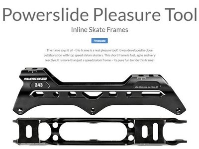 【第三世界】[Powerslide Pleasure Tool] 3輪 FSK 底座 直排輪 SEBA 競速 速樁