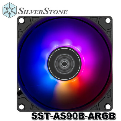 【MR3C】含稅 SilverStone 銀欣 Air Slimmer 90 ARGB 9公分風扇 薄扇 PWM