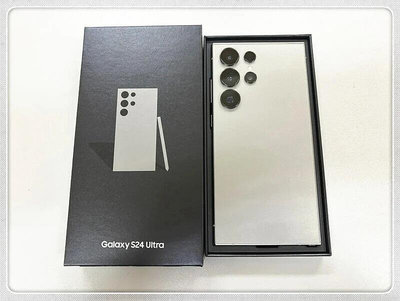 兩年保 SAMSUNG Galaxy S24 Ultra 鈦金屬灰 1TB 二手【台北市自取面交】