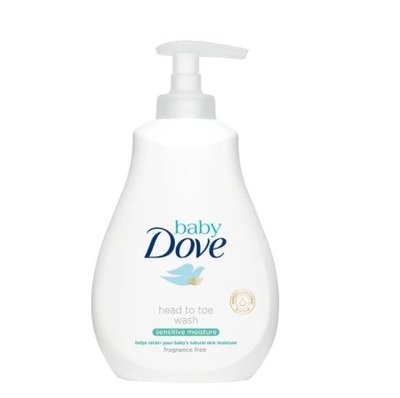 【Dove 多芬】嬰兒洗髮沐浴乳-低敏配方(400ml)