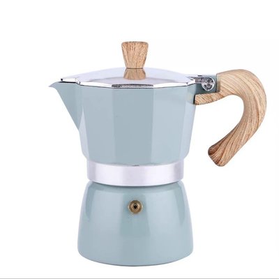 【熱賣精選】意大利摩卡壺八角咖啡壺家用意式濃縮煮咖啡壺蒸餾萃取手沖咖啡壺