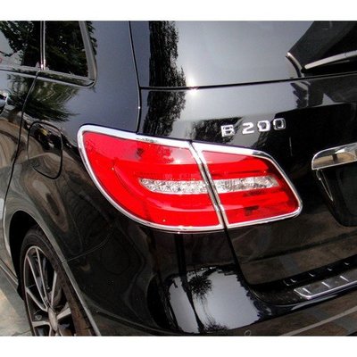 【JR佳睿精品】2012-2014 Benz B-CLASS W246 鍍鉻後燈框 尾燈框 電鍍 改裝 配件 台灣製