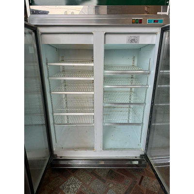 楊梅家具家電推薦 得台 二門冷藏玻璃冰箱二手冷藏玻璃雙門冰箱 H2310-64