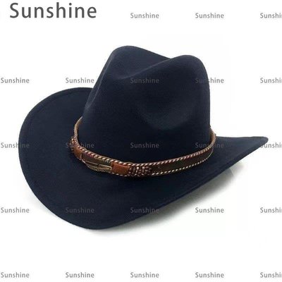 [Sunshine]men and women's hat western cowboy jazz sun hat 西部牛仔帽