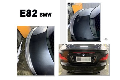 小傑車燈-BMW E82 118i 120i 128i 135i CARBON Performance款卡夢尾翼 鴨尾