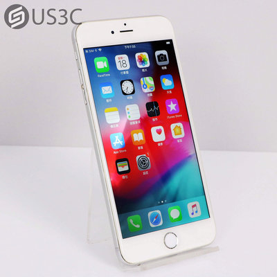 【US3C-小南門店】【一元起標】Apple iPhone 6 Plus 5.5吋 16G 銀色 Touch ID 指紋辨識 二手手機 800萬畫素 蘋果手機