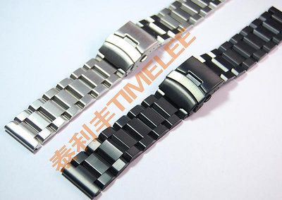 適配松拓suunto頌拓core核心遠征阿爾法 手錶帶實心不銹鋼錶帶