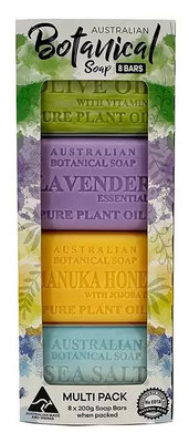 好市多代購-AUSTRALIAN BOTANICAL SOAP 澳洲製植物精油香皂 8入