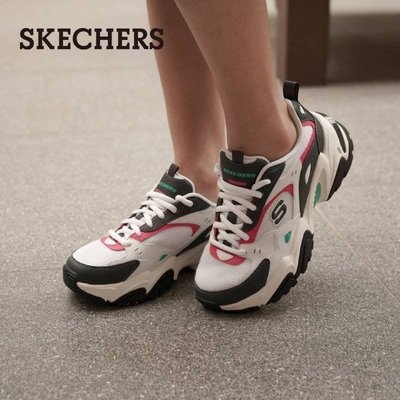 現貨#Skechers斯凱奇上海時裝周同款男女老爹厚底情侶運動鞋149510簡約