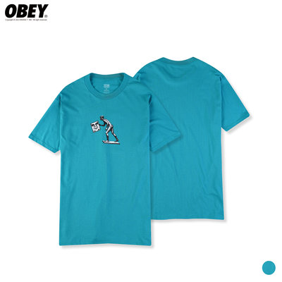 【Brand T】OBEY Icon Run Tee 人形雕像 臉譜 LOGO 短袖 短T T恤