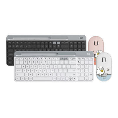 羅技K580鍵盤pebble鵝卵石電腦辦公打字靜音鼠標鍵鼠套裝
