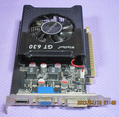 【Nvidia 】WinFast QLEADTEK GT630-1GD3  1G獨顯，VGA /DVI /HDMI 輸出