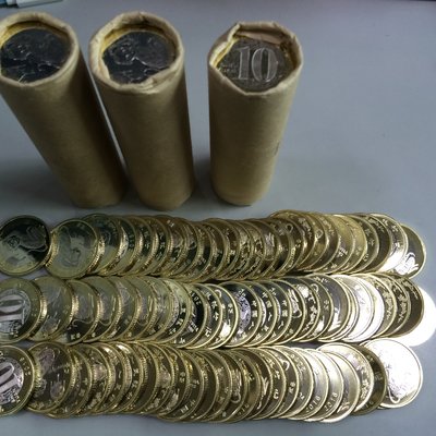 2016年 中國大陸 丙申年生肖猴幣 第二輪猴年 幣值10元 十元  紀念幣 二猴 捲幣 銀行原卷幣 首批猴 非二批