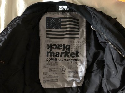 black market COMME des GARCONS Alpha industries MA1 L 川久保玲絕版