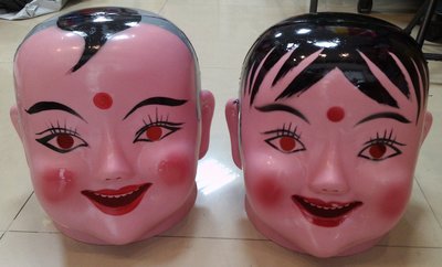 大頭娃娃頭套面具-男孩女孩*購買價每個$500元/出租價150元