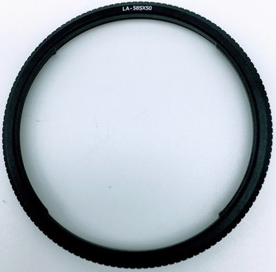 JJC 濾鏡轉接環･金屬材質 =相容 CANON LA-58,SX50 ,SX60 HS, SX70 HS 58mm口徑