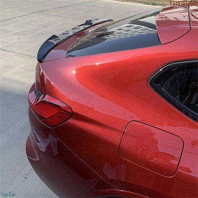 適用于BMW寶馬X4 G02改裝干碳纖維M款尾翼定風翼粘貼式壓翼小包圍 Top.Car /請議價