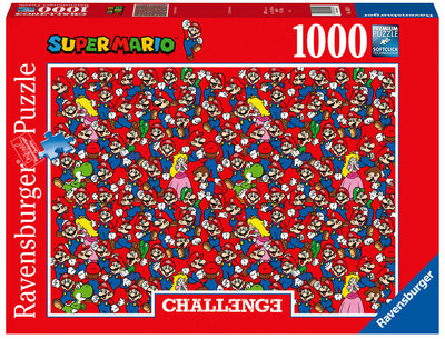 16525 1000片歐洲進口拼圖 Rav 超級瑪利歐 The Super Mario 地獄挑戰