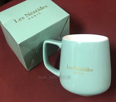 2019 sogo來店禮 Les Néréides精品【蕾娜海 雙色馬克杯】可微波 陶瓷 CUP Nereides