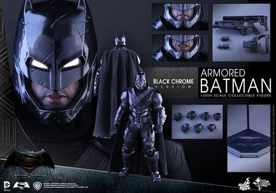 HOT TOYS MMS356 蝙蝠俠VS超人：正義曙光 裝甲蝙蝠俠 限定 潛行版
