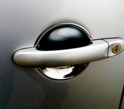 圓夢工廠 VW 福斯 Touran 2003~2015 改裝 鍍鉻 車門防刮門碗 車門內襯內碗 保護貼片4門