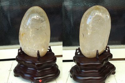 ~shalin-crystal~黃色河床水晶帶LED燈座~5.291公斤~風水石~練氣石~值得收藏!