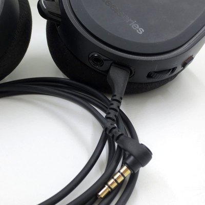 gaming微小配件-耳機音頻線適用於賽睿寒冰 SteelSeries Arctis 3 5 7 Pro 遊戲耳機 迷你針USB TPE耳機線-gm