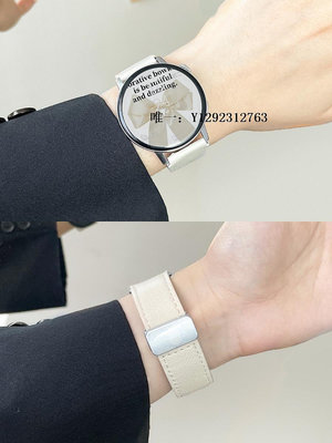 錶帶適用華為gt3表帶新款真皮質磁吸華為智能手表watch3pro手表帶gt2e女款專用gt1高級感42mm榮耀magi