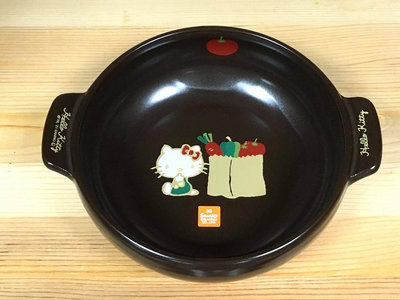 Hello Kitty 陶瓷平底鍋 (炊事, 萬古燒)