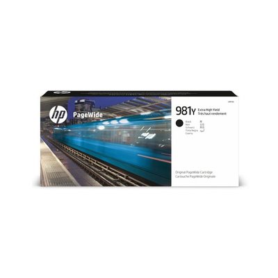 【葳狄線上GO】HP 981Y 超高印量黑色原廠 PageWide 墨水匣 (L0R16A)