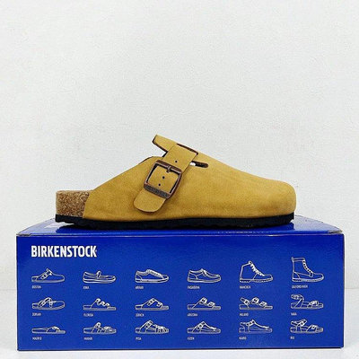 （零點）Birkenstock Boston VL 勃肯軟木底包頭拖鞋男女懶人鞋休閑鞋