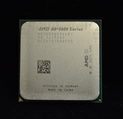 AMD A8-5600K 四核不鎖頻正式版 (FM2 3.9G) 非A6-5400K A6-6400K A8-6500